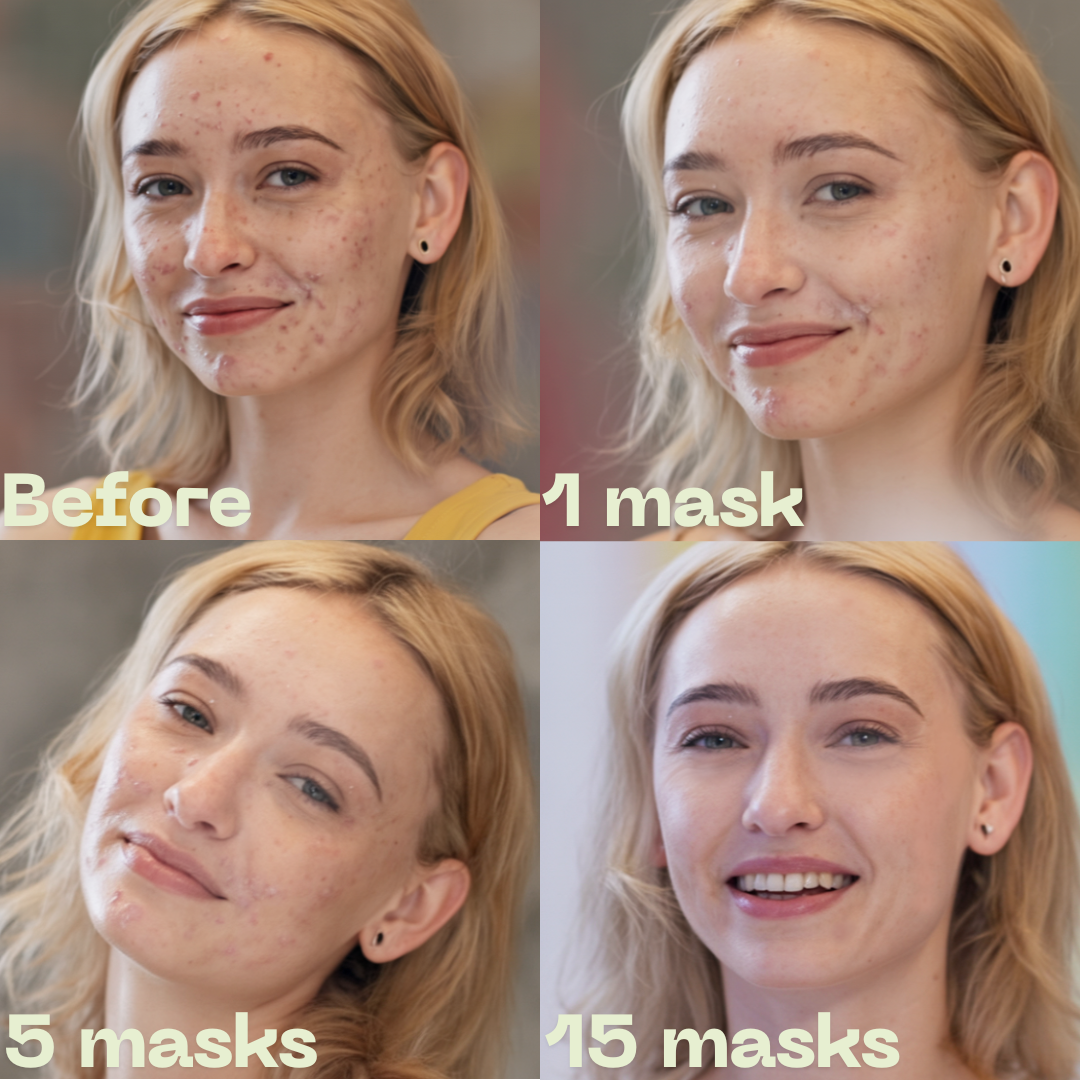 Alginity™ Deep Ocean Seaweed Acne Rescue Mask (pack of 6)