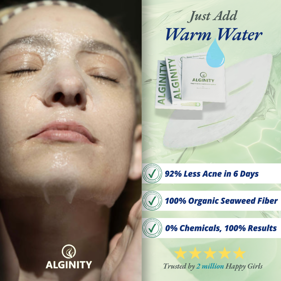 Alginity™ Deep Ocean Seaweed Acne Rescue Mask (pack of 6)
